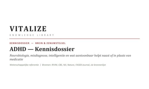 VITALIZE Kennisdossier – ADHD